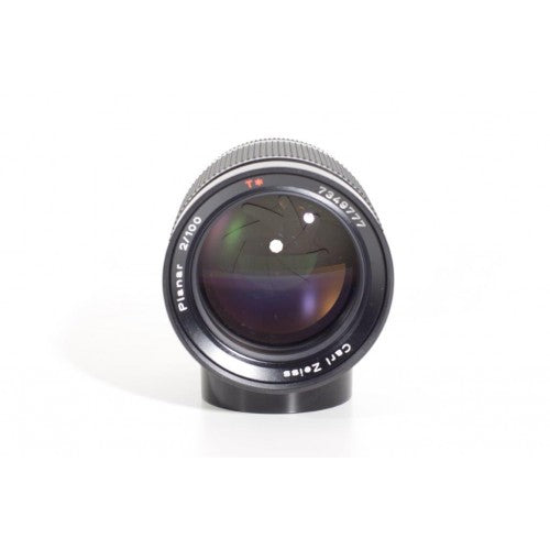 CONTAX Carl Zeiss Planar 100mm f2 T* lens